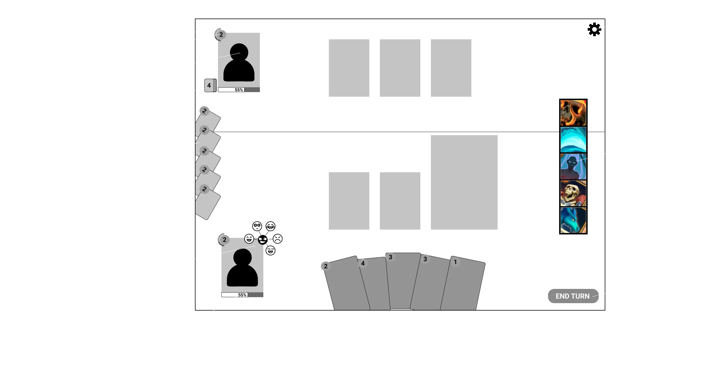 Token and progression surfaces